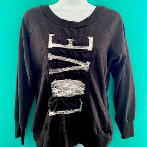 Comfortable sweatshirt.